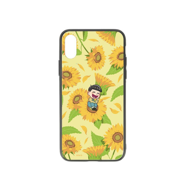 『おそ松さん』十四松 Botania 角丸強化ガラスiPhoneケース【202509再販】